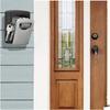 Wall Mounted Key Storage Organizer Boxes with 4 Digit Combination Lock Spare Keys Organizer Boxes Metal Secret Safe Box