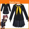 Persona 4 Kujikawa Rise School Uniform Cosplay Costume With Stylish Top Skirt And Tie