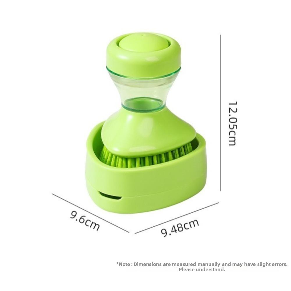 Round Bristle Head Dish Brush Ergonomic Grip Dishwashing Brush Kitchen Cleaning Brush  Kitchen Sink