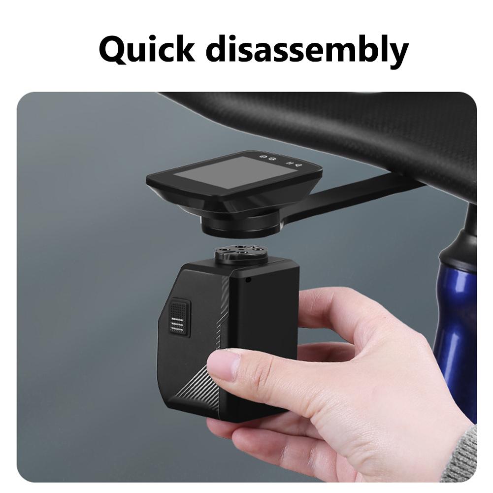 LED Bicycle Hanging Light Remote Control Super Bright Bike Headlight USB Type-C Rechargeable Cycling Flashlight for Night Riding