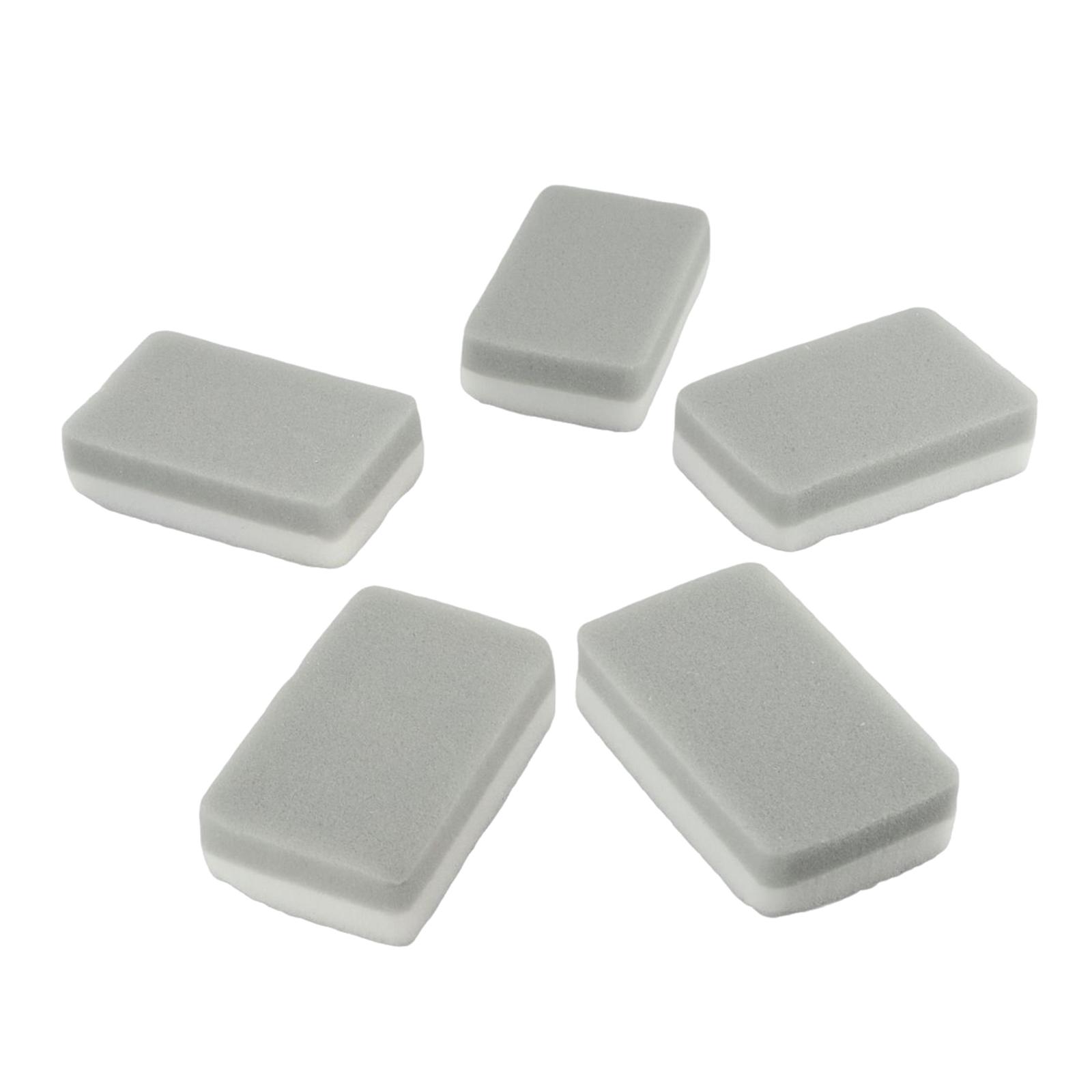 5pcs Home Double-sided Cleaning Sponge Scouring Pad Cleaning Cloth Household Kitchen Cleaning Tools Accessories China Mainland