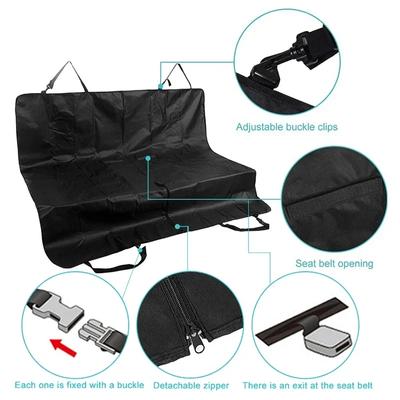 Hundeautositzbezug, wasserdicht, für Haustiertransporter, Rücksitzkissen, Matte für Hunde, zusammenklappbar, Katzenhängematte, Kofferraum, Rücksitz