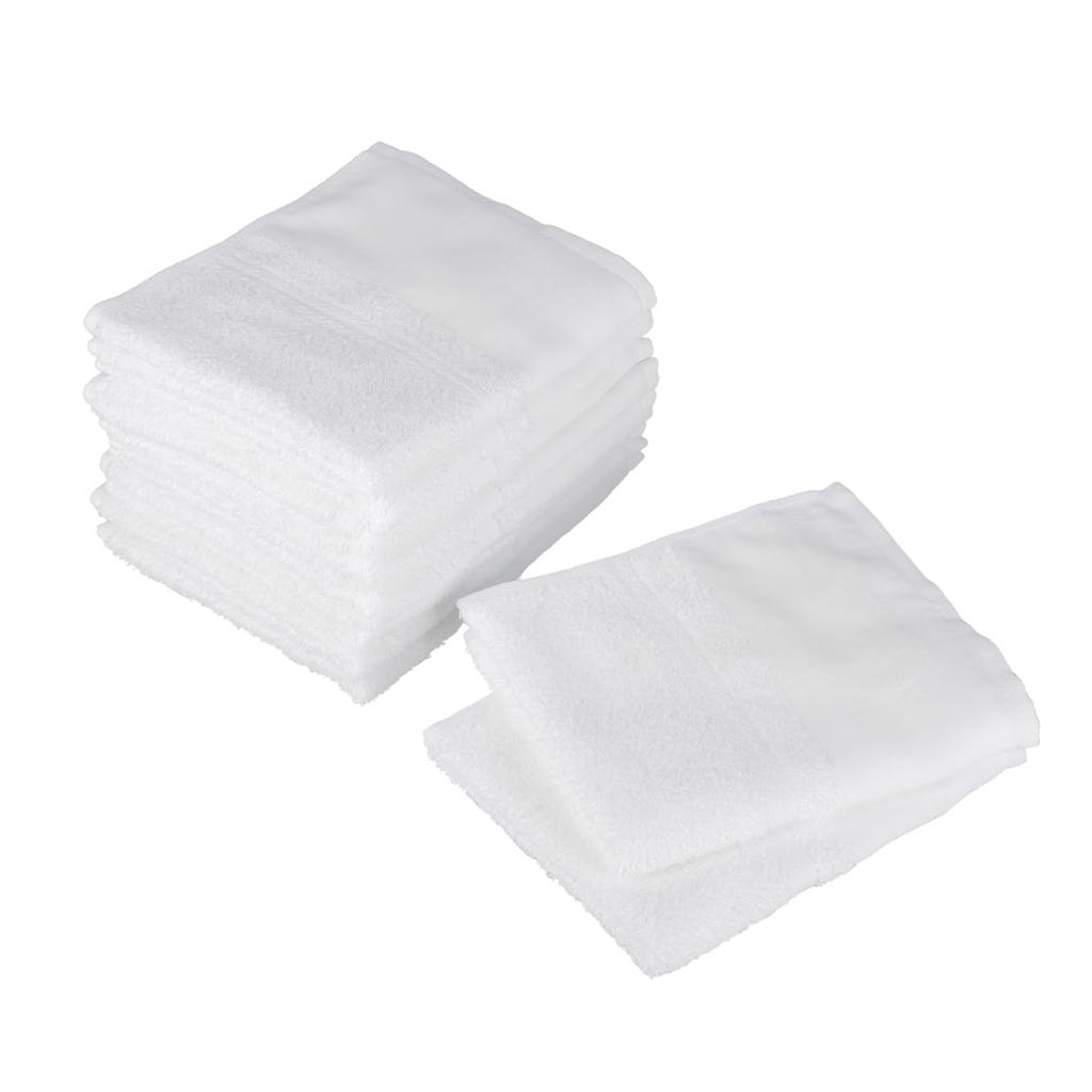 Tsubame a Manufacturer Established In This Set of 10 Standard Hot Spring Towels Is Perfect for Public and Hot Made In Japan from This White Cotton