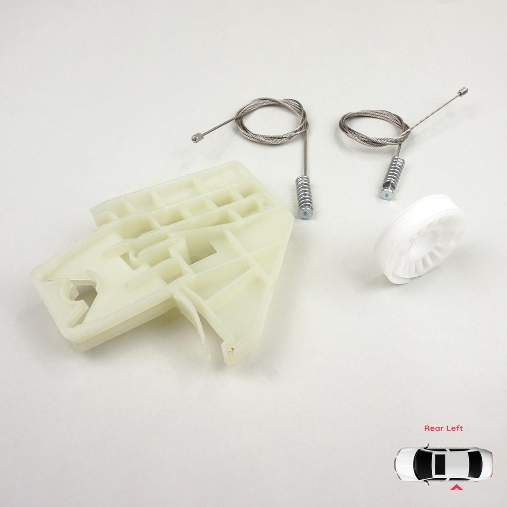 BWR5076 Sada na opravu elektrického stahování oken Zadní levé dveře pro Škoda Octavia MK2 A5 1Z3 1Z5 2004-2013 4/5-dveřový 1Z0839655