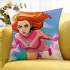 Invincible Various Sizes Square Pillow Case For Car Home Bedchamber Decor