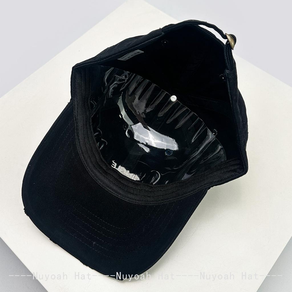 New Men Women Japanese Broken Style Letters Embroidery Baseball Hats Sunshade Simple Versatile Casual Peaked Caps Fashion Ins