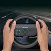 1 Pair Immersive Motion Control Steering Wheel for NS2 Console with Ergonomic Nonslip Grip Button Design