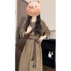 Winter 2025 Best-Selling Korean Style Elegant Retro Slimming Wool Knit Dress
