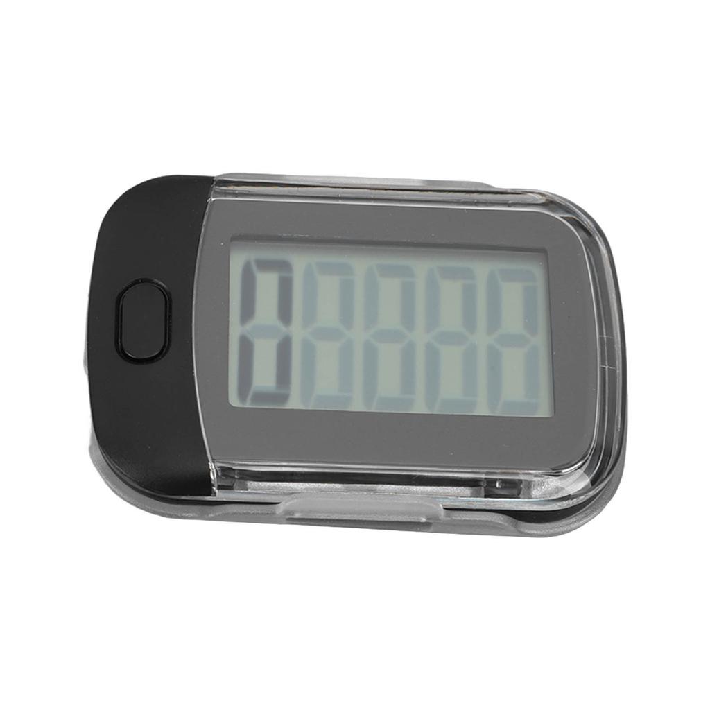 Einfacher Schrittzähler Gehen 3D-Schrittzähler mit Clip Lanyard Genaues 360-Grad-Sensor 10-Schritt-Fehlerkorrektur