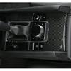 Car Accessories Fit for      2024 2025 Mazda 3 Axela Interior Gear Shift Knob Console Media Panel Cover Trim (Carbon Fiber Style) Stainless Steel 1