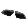 2 Stück Glänzend Schwarz Türflügel Spiegelabdeckkappen Gehäuse Für VW Golf MK6 2009-2013
