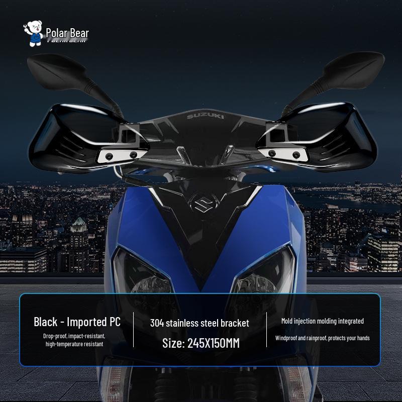Windshield Glass for Suzuki UY125, Haojue AFR, and Qianjiang Hong Scooters