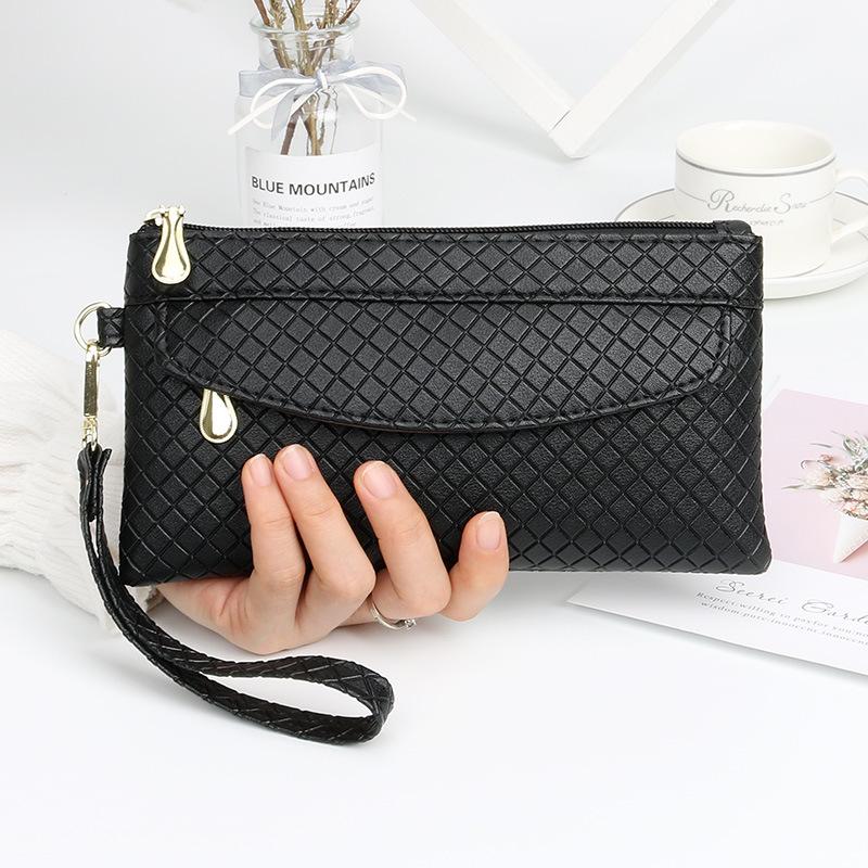 Korean Style Women's Clutch Handbag - Mini Cell Phone & Coin Purse