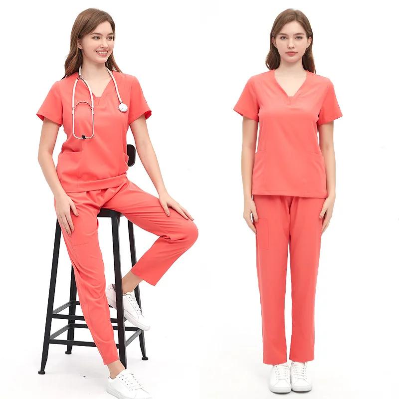 Hospital Care Oral Dental Work Uniform Hand Washing Clothes New Operating Room Doctor Isolation Gown Nurse Suit
