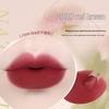 NOVO Soft Mist Color-Locking Lipstick - Velvet Matte True Red for Bare Face Brightening