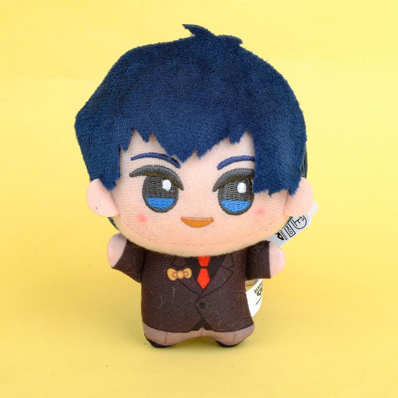 Nieuw 12cm Blue Lock Pluche Hanger Sleutelhanger Isagi Yoichi Nagi Seishiro Mikage Reo Rin Itoshi Sae Bachira Meguru Poppen Speelgoed Voor Cadeau