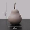 Figura Decorativa a Forma di Pera in Ceramica per Esposizione in Casa e in Ufficio