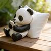 Creative Lazy Panda Figurine Simulated Panda Statue Desk Decoration Animal Model  Home Desk