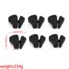 6 Pieces Motorcycle Rear Wheel Shock Absorber Rubber Damper Replacement Optimized Fits
