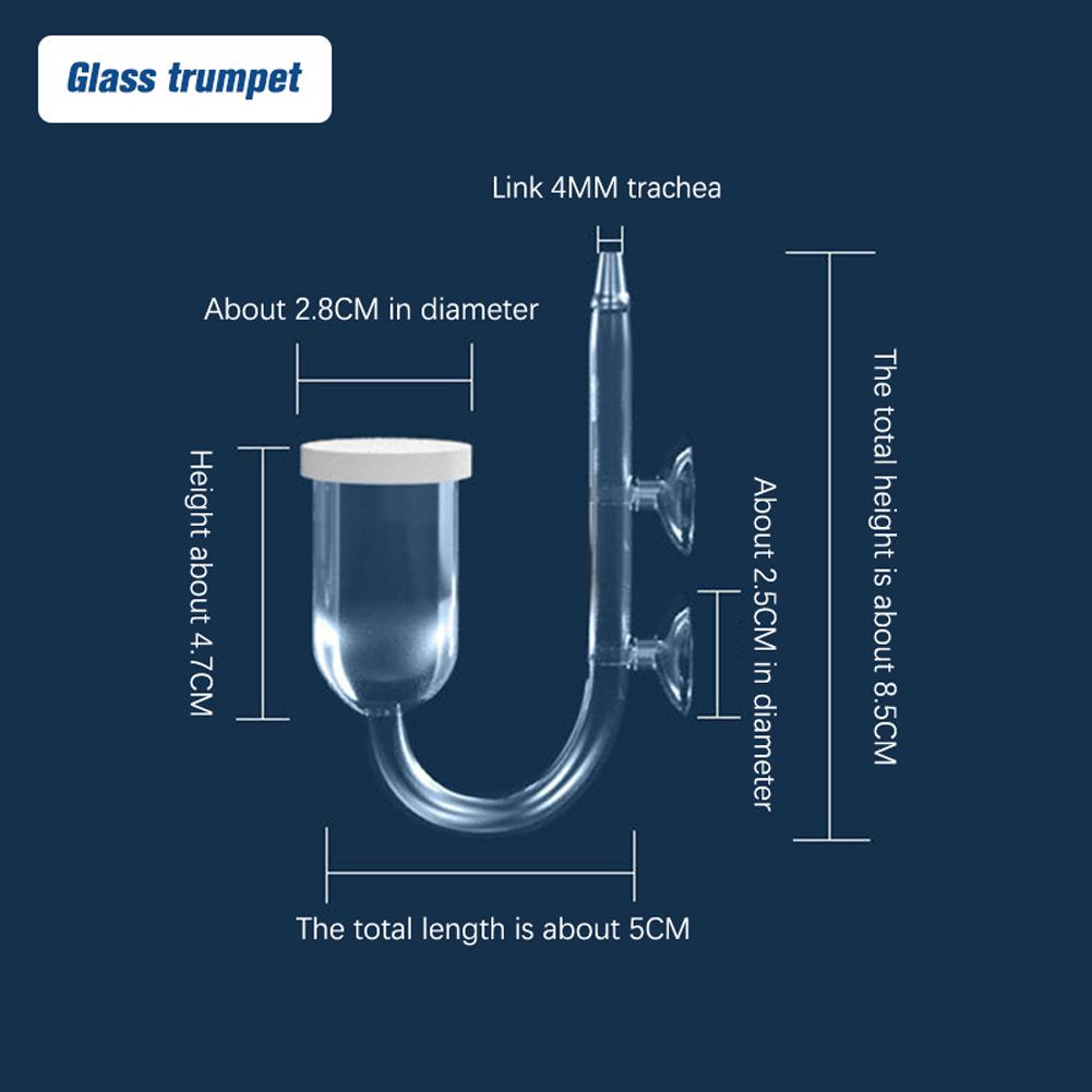 Aquarium Luftpumpe Stumm Sauerstoff-steigernden Kopf Fisch Tank Belüftung Refiner Sauerstoff Diffusor Air Stone Supplies