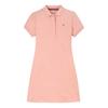 Girls Plain Collared Polo Shirt Dress