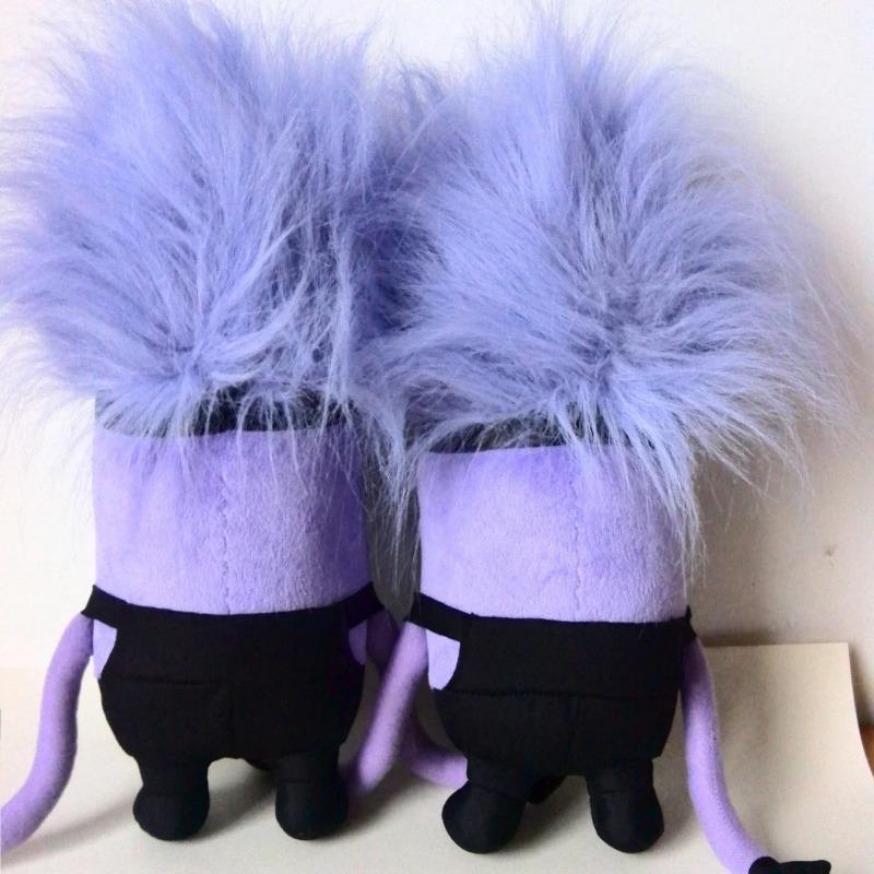 Kawaii Madness Purple Plush Doll Despicable Me Same Oaragraph Fun Stuffed Toys Children Kids Peluche Gift Gru's Minions Plush