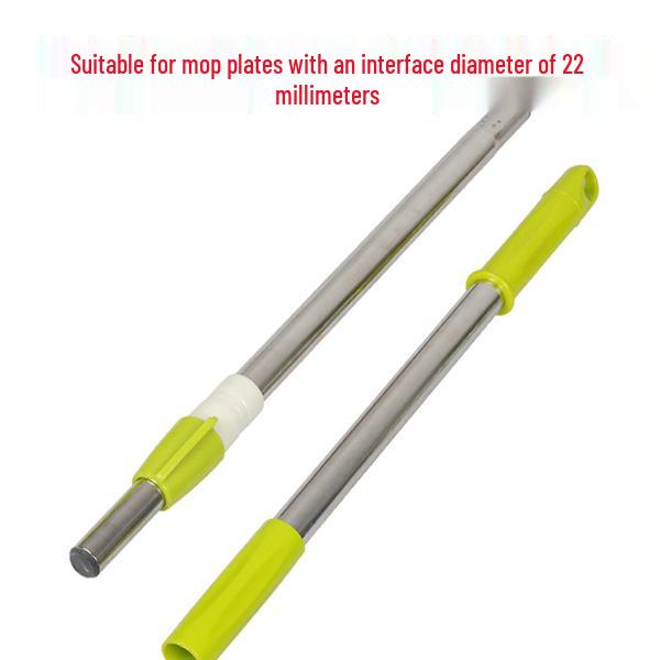 

Телескопическая швабра с отжимом, не требующая усилий - Нержавеющая сталь, Свободные руки, Удлиненная и Утолщенная зелёный