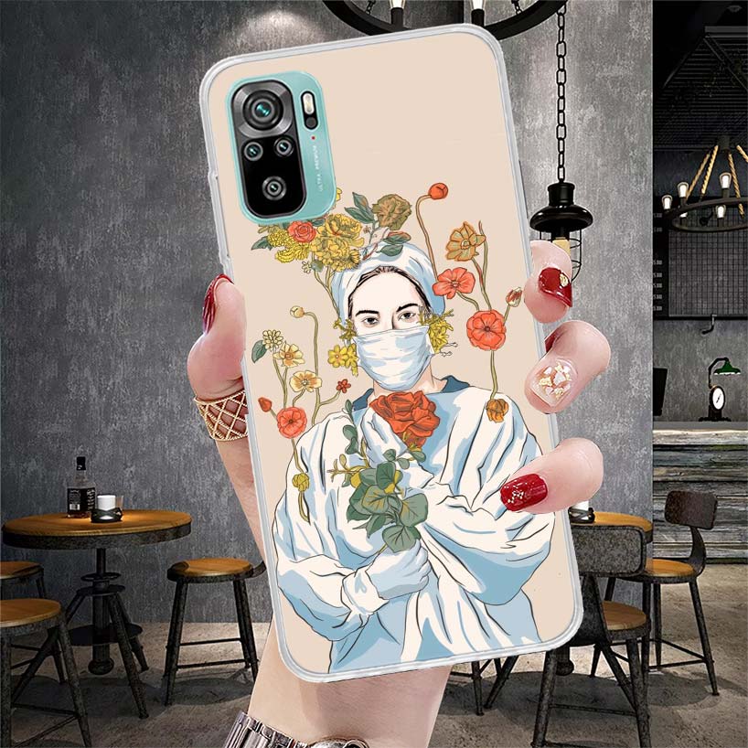 Medicine Nurse Doctor Soft Phone Case For Xiaomi Redmi Note 15 14 14S 13 12 Pro Plus 12S 11 11S 11E 10 10S 11T 5G Fundas Coque R