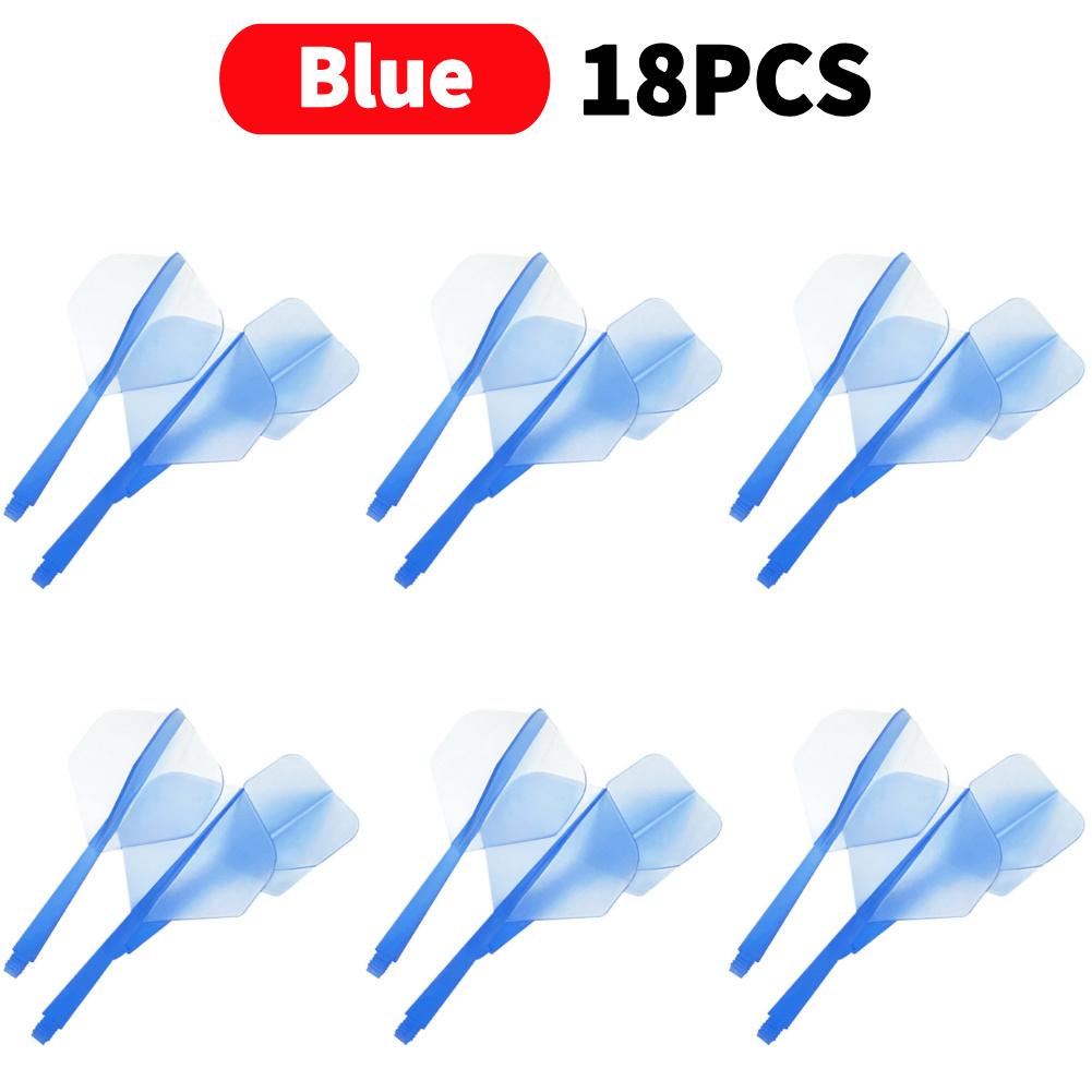 3-30Pcs 2BA Darts Tail Durable Anti-fall Darts Flights Transparent Plastic Darts Shafts Dart Throwing Entertainment Games