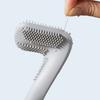 Golf Long Handled Silicone Toilet Brushes With Holder Set No Dead Corner Toilet Cleaning Brush Bathroom Cleaning Accessories