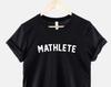 Mathlete Graduation T-Shirt: Brainy Statement, Soft Ring Spun Cotton
