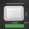 KASHICONG Disposable Eco-Friendly Thickened White Plates