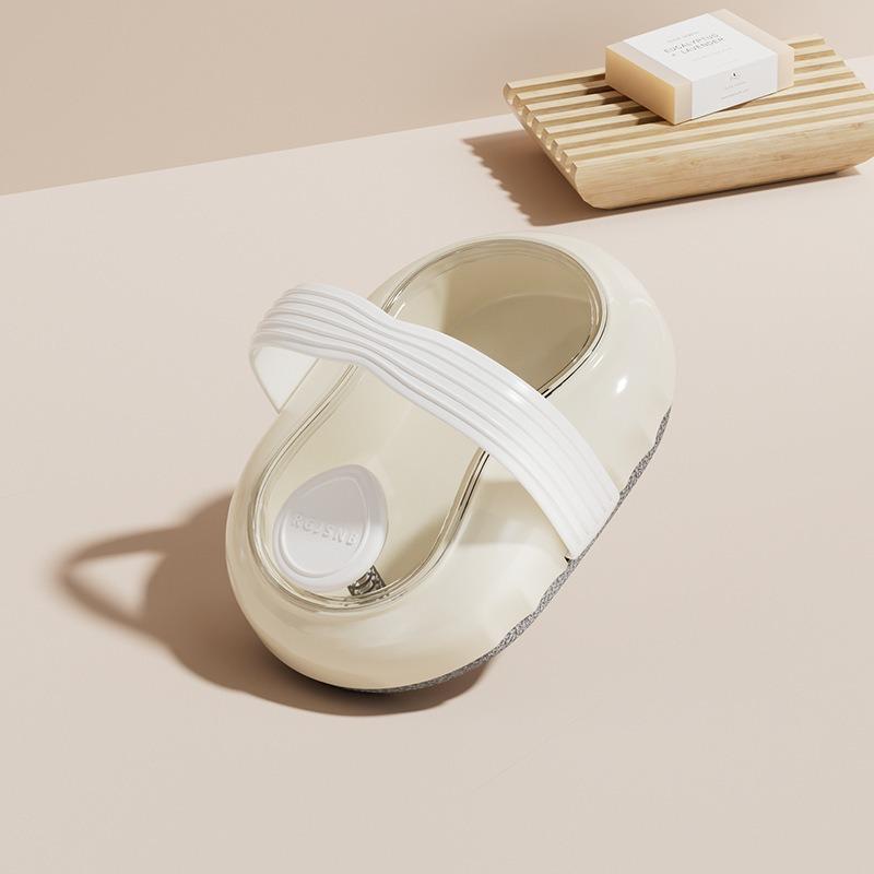 Portable Soft Skin Cleansing Brushes with Liquid Dispensing for Shower Gel Ideal for Bathing Soaking Skin Care Set