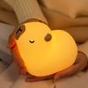 Capybara Night Light Soft Silicone Lamp Touch Sensor USB Rechargeable Bedside Decor Nursery Kids Xmas Gift (4 Adorable Styles)