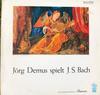 LP Record JORG DEMUS  Jorg Demus Spielt J.s. Bach 64960 Deutsche BuchG Germany Classical Used