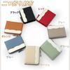Cartera Mini Plegable para Mujer ENJHIKE, Piel de Vaca, con Ranuras para Tarjetas, Billetera Plegable para Monedas, Cuero Genuino, Gran Capacidad, Popular, Ligera,