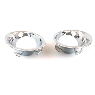 For Megane Mk3 III Fog Lamp Frame Nickel Right Left 2 Pcs. Set of Chrome Car Accessories Oem 261521021R