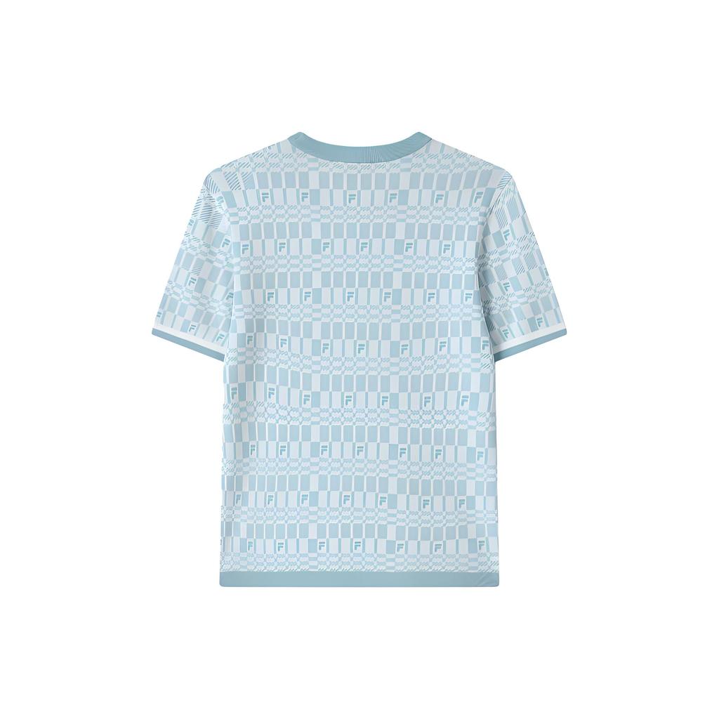 New FILA MODERN HERITAGE T Shirt Women's Blue F11W321407FLB