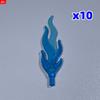 Non-Toxic Moc Bricks Flame Feather Fire 85959 6126 64647 Building Blocks Figure Diy Toys For Children Dolls Gifts
