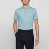 HUGO BOSS SS22 Polo Shirt Men's Blue Green 50468490-440