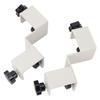 2Pcs Woodworking Right Angle Clamp Thickened Iron Woodworking Corner Clamp for Picture Frame Fish