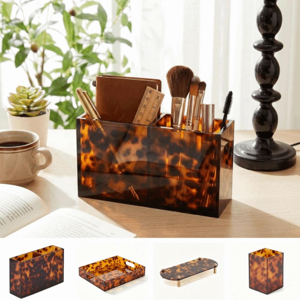 Durable Vanity Tray Lightweight Jewelry Tray Dresser Decor Storage Box Bedroom