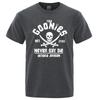 Summer T Shirts Men Oregon Pirate Flag Never Say Die Astoria Casual Shirt Cotton Breathable Short Sleeve Tops