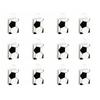 12 PCS Printed Gift Bags for Soccer Events Large Capacity Portable Football Themed Favor Bags 12Pcs/Set Lightweight
