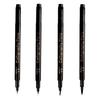 Versatile Calligraphy Pen Set: Refillable Soft Tips for Practice & Art - Includes Large, Medium, Small & Extra-Fine for Sutras, Painting & Outlining.