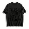 Mit Liebe gebackenes T-Shirt aus reiner Baumwolle