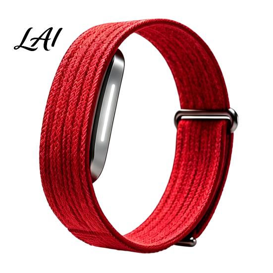 Replacement Wristband for Fitness Trackers Strap Hume Band 2.0 Braided Nylon Adjustable Watch Arm Band Breathable Anti-Sweat Sport Men Women Fabric