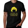 Viva Libertad Yellow Milei Tshirt Moisture Control Sports Tee