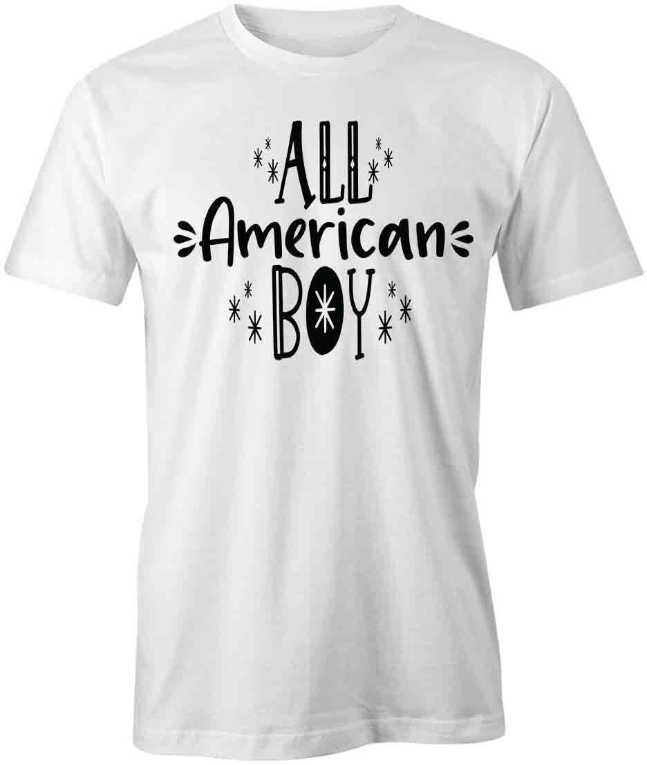 ALL AMERICAN BOY TShirt Tee Short-Sleeved Cotton USA CLOTHING S1WSA255 S