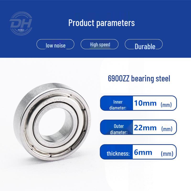 Precision Stainless Steel Ball Bearings: Deep Groove 6007, 6008, Miniature 6003